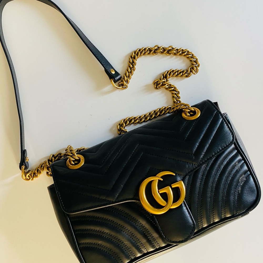 Gucci Marmont Matelasse shoulder bag